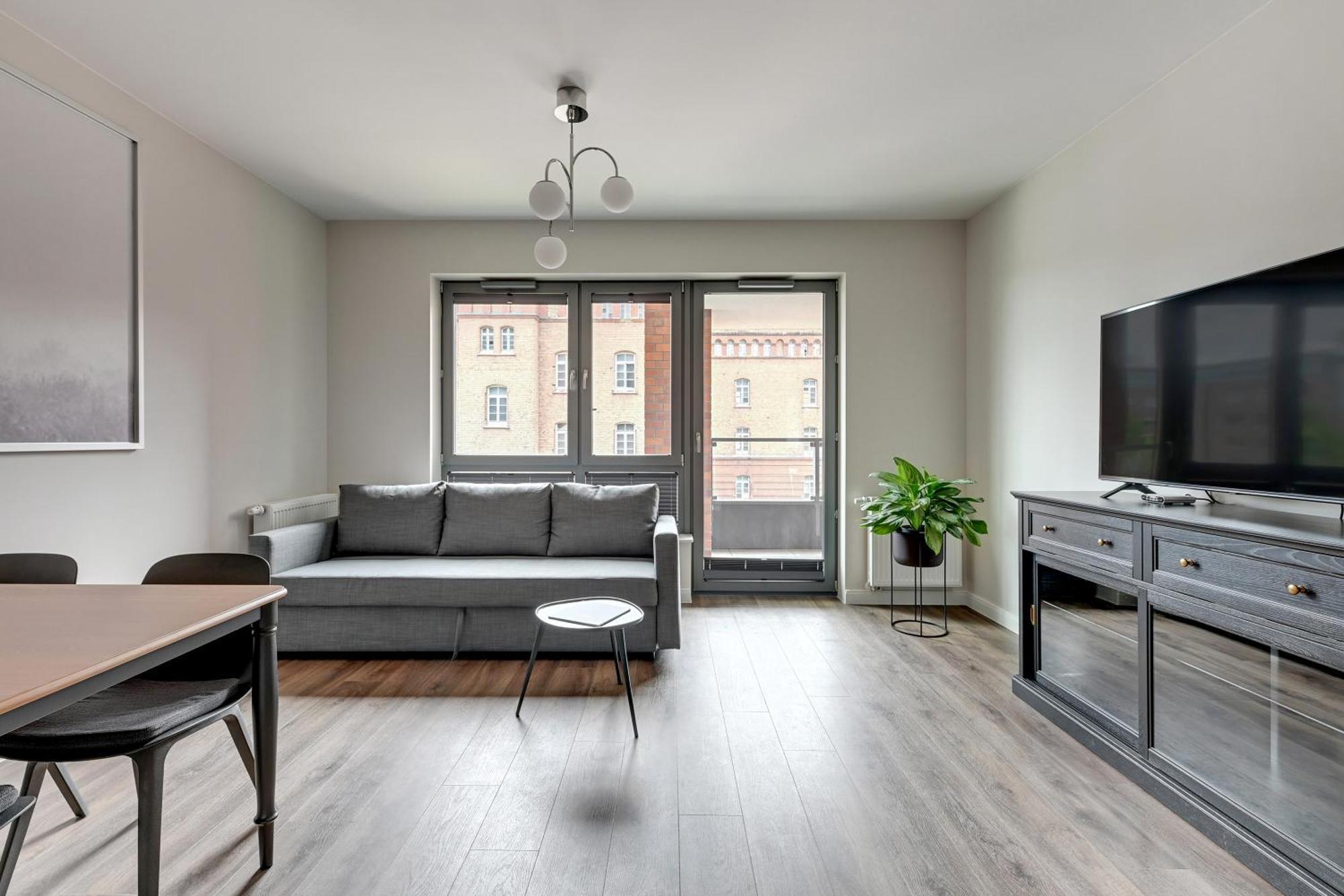Scala City Center Premium Apartments With Parking By Lion Apartments Gdaňsk Exteriér fotografie