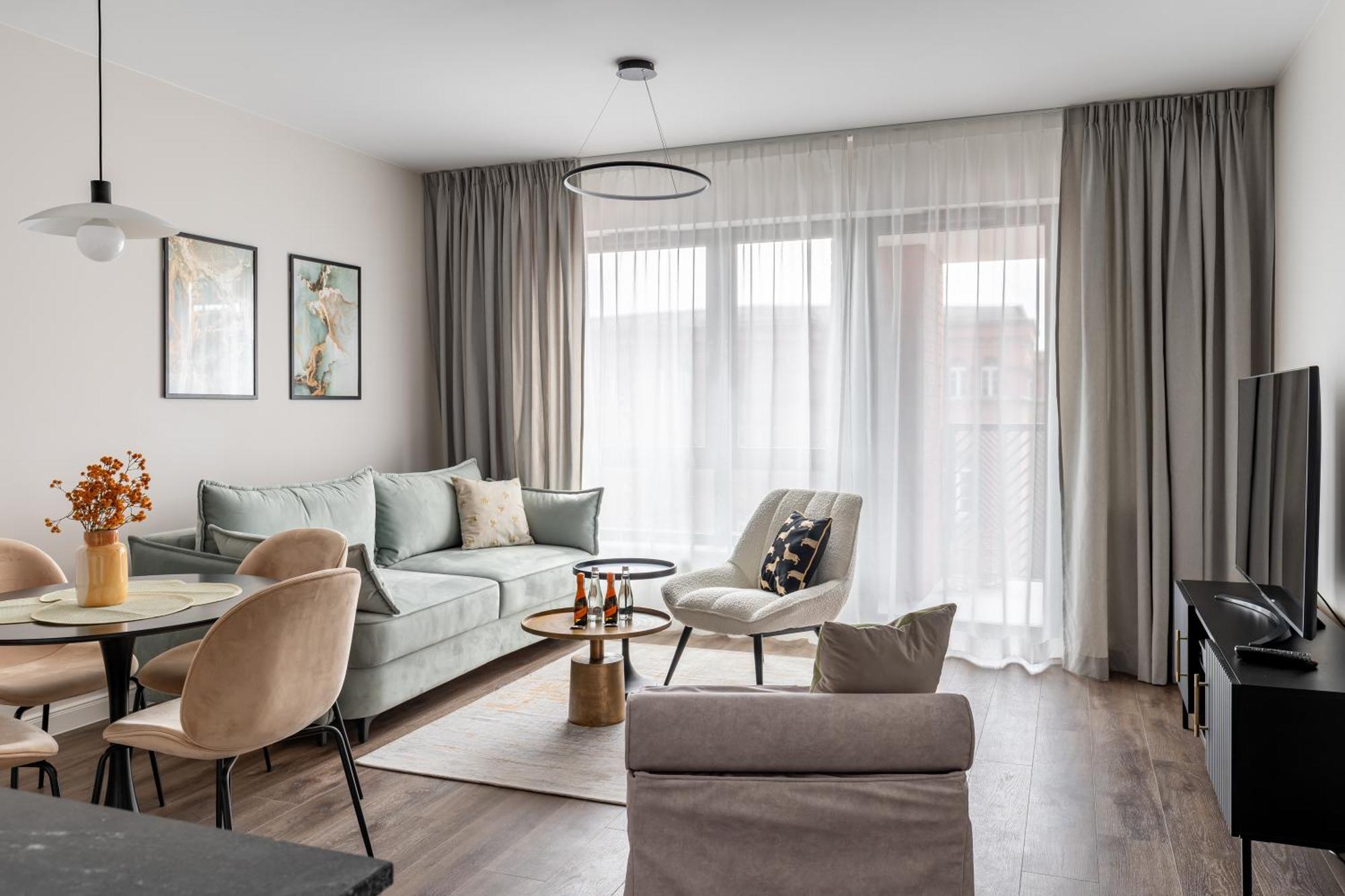 Scala City Center Premium Apartments With Parking By Lion Apartments Gdaňsk Exteriér fotografie